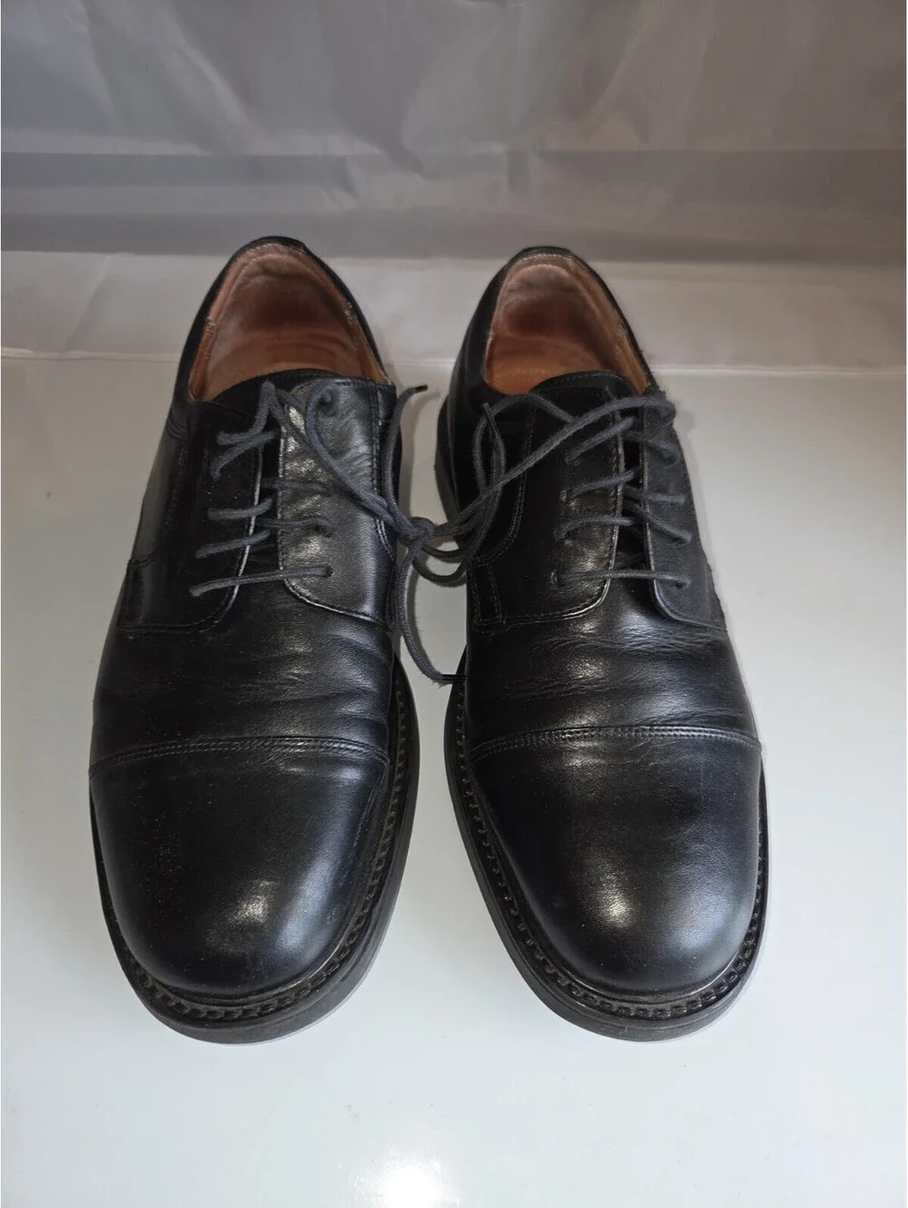Venturini Comfort & Flex Leather Cap Toe Oxford Shoes Men’s 9 W SB2